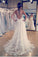 Spaghetti Straps Wedding Dresses Tulle A Line With Applique