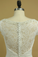 Lace Wedding Dresses Sheath V-Neck Court Train Beaded Neckline