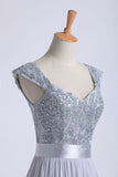 Coral Chiffon Corset Long Bridesmaids Dress Formal Prom Dress JS534