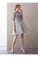 A Line Half Sleeve Lace Short Prom Dresses High Neck Tulle Homecoming Dresses JS819