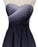 A Line High Low Sweetheart Ombre Homecoming Dresses Strapless Ruffles Prom Dress JS852