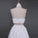 A Line Two Piece Lace White Prom Dresses High Slit Long Cheap Evening Dresses JS670