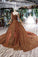 Ball Gown Long Prom Dresses One Shoulder Lace up Sequins Beads Quinceanera Dress JS969