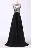 New Arrival Black Appliques prom dresses prom Dress JS569