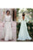 Chiffon Elegant Long Sleeves Vintage Cheap Wedding Dress
