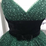 Green Spaghetti Straps Homecoming Dresses Tulle Cheap Fashion Short Prom Dresses H1067