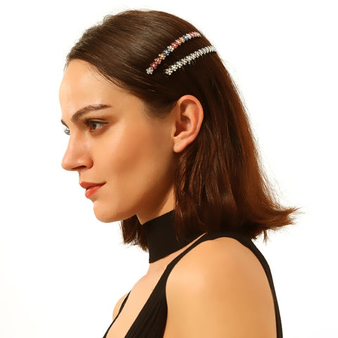 Fashion Rhinestone Hair Comb Hairstyles Flower Crystal Headpieces