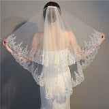 Two-Layer Women Short Wedding Veil
