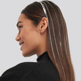 Crystal Long Tassels Hair Jewelry Jewelry Headpiece