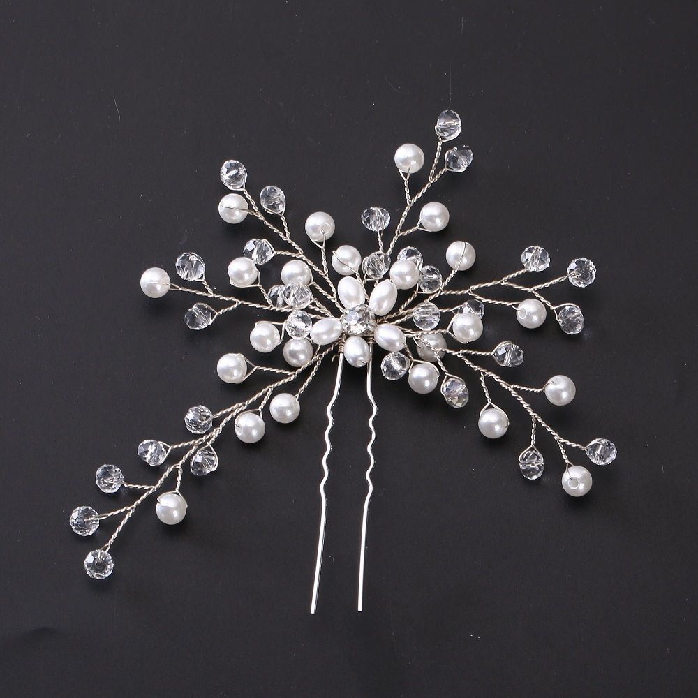 Women Hairpins Hair Clips Headpieces Wedding Hair Jewelry Accessories