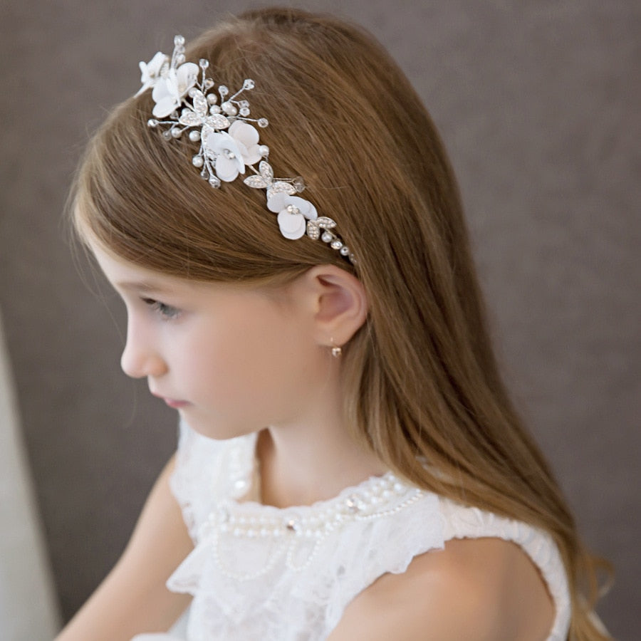 Wedding Hair Accessories Bridal Hair Vine Bride Hair Piece headpieces Wedding Hairpiece Halo Flower Girl