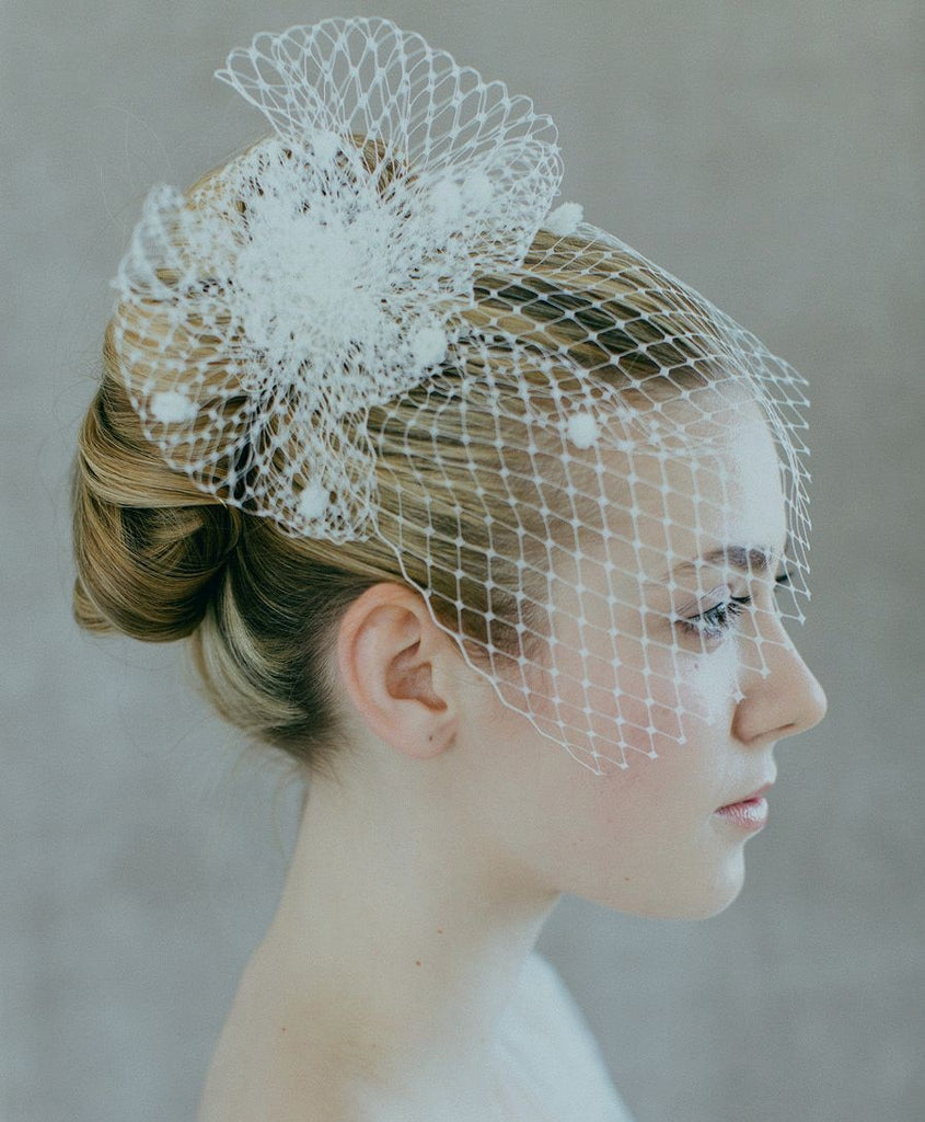 Bridal Net Birdcage Veils Charming Wedding Veil Hats