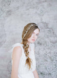 Bridal hair accessories hairpieces tiara lady wedding headpiece tiara beads