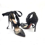 High Heels with Lace Evening Party Shoes