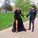 2023 New Style Vintage Long Sleeve Sexy Black A-Line Lace High Neck Prom Dresses JS984