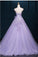 New Arrival Ball Gown Floor-length Luxury Appliques Prom Dress JS195
