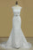 Scoop Cap Sleeves Mermaid Wedding Dresses Beaded Waistband Lace