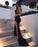 Black Criss-cross Sexy Split Latest Shiny Floor-length Mermaid Sleeveless Prom Dresses JS299