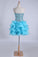 Homecoming Dresses Ball Gown Sweetheart Short/Mini With Rhinestones