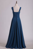 New Arrival Sweetheart Bridesmaid Dresses A Line Chiffon With Ruffles