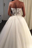 New Arrival Sweetheart Wedding Dresses Tulle Ball Gown