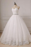 New Arrival Sweetheart Wedding Dresses Tulle Ball Gown Lace Up