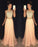 Blush 2 pieces Chiffon Sexy dresses for prom fashion prom dress unique prom dresses uk CM819