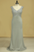 Plus Size Mother Of The Bride Dresses Mermaid V Neck Beaded Bodice Chiffon Sweep Train