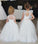 Princess Ivory Flower Girl Dresses with Lace Appliques, Cute Little Girl Dress SJS15590