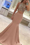 Backless Beaded Mermaid Fashion Prom Dress Sexy Party Dress New Style Evening Dresses UK JS352