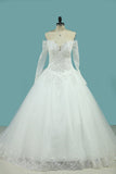 Hot Wedding Dresses Sweetheart Ball Gown Tulle With Applique