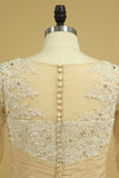 Wedding Dresses A Line V Neck Half Sleeves Plus Size With Applique & Beads Organza