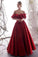 Off The Shoulder Flounced Long Prom Dresses Fashion Party Dresses