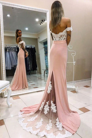 Charming Prom Dress Off The Shoulder Evening Dress