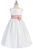Princess Sequins Bodice Ball Gown Princess Flower Girl Dresses JS546