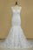 Straps Mermaid Wedding Dresses Tulle With Applique And Beads