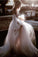 Princess Long Puff Sleeves Off The Shoulder Tulle Wedding Dresses, Beach Wedding Gowns