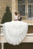 Ball Gown Tulle Sleeveless Beach Outdoor Garden Handmade Women's Wedding Dress JS57