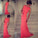 Charming Mermaid High Neck Sleeveless Scoop Backless Pink Satin Long Pink Prom Dresses uk BO41