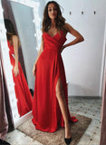 New Fashion Red Prom Dress Long Evening Formal Gowns JS163
