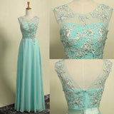 New Style Prom Dresses Chiffon Lace Prom Dress For Teens Backless Evening Dress Formal Dresses JS168