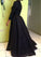 2023 New Style Vintage Long Sleeve Sexy Black A-Line Lace High Neck Prom Dresses JS984