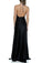 New Fashion Modest Sexy A-Line Burgundy Slit Halter Backless V-Neck Prom Dresses JS761