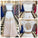 A-line Two Piece Long Floor Length Scoop White Lace Prom Dresses with Open Back JS774